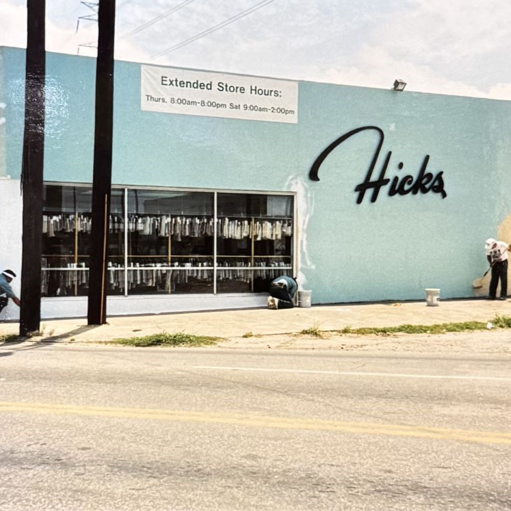 Hicks Flooring Old Store on San Antonio’s W. Commerce Street